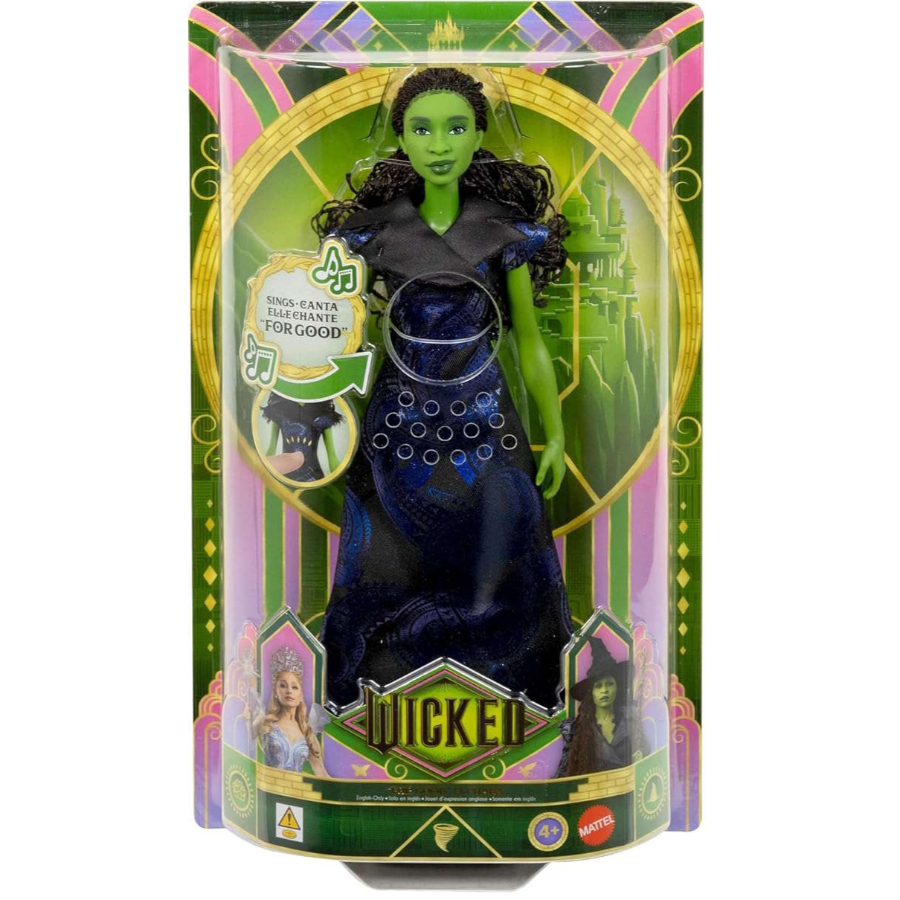 Wicked For Good Singing Elphaba Fashion Doll