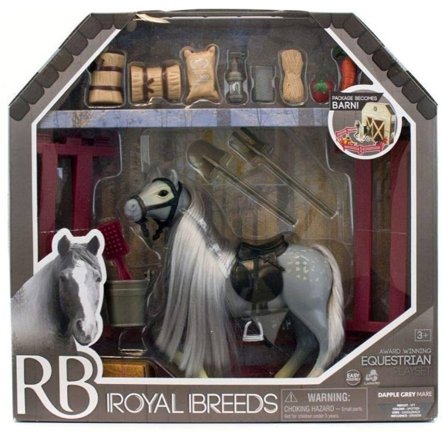 Royal Breeds Equestrian Playset With Horse & Accessories Assorted