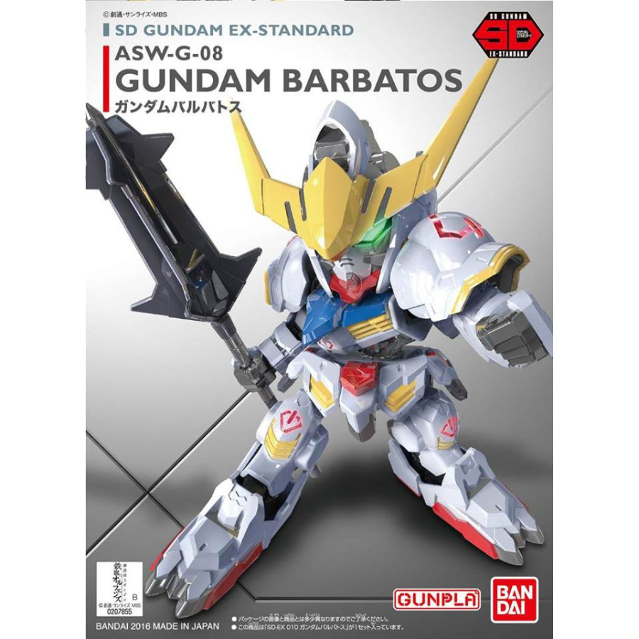 Gundam Model Kit SD Ex-Standard Gundam Barbatos