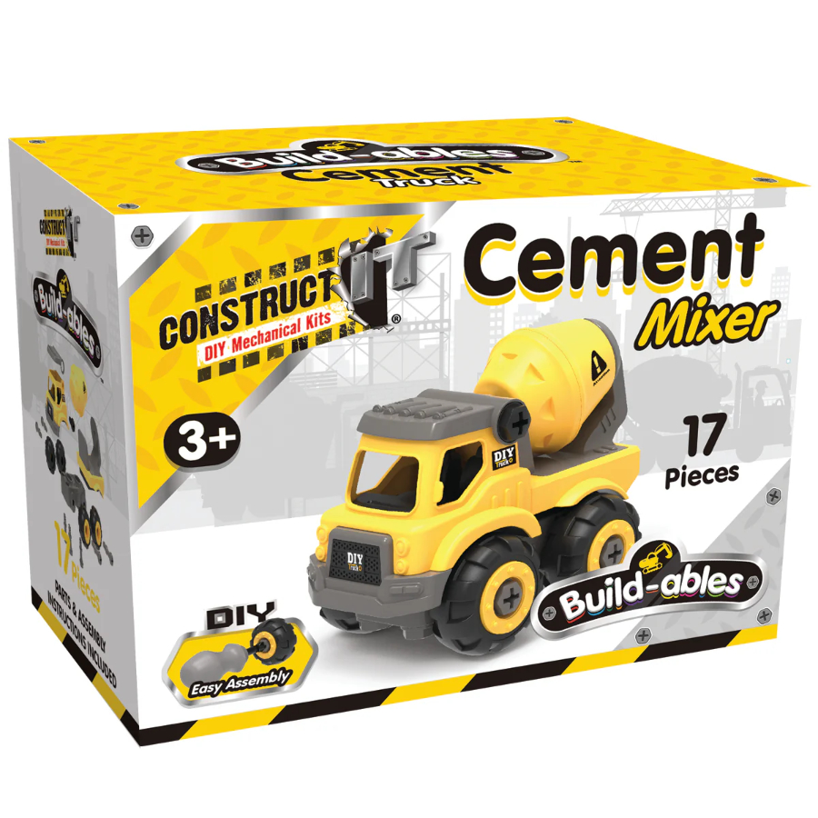 Construct It Buildables Single Cement Truck