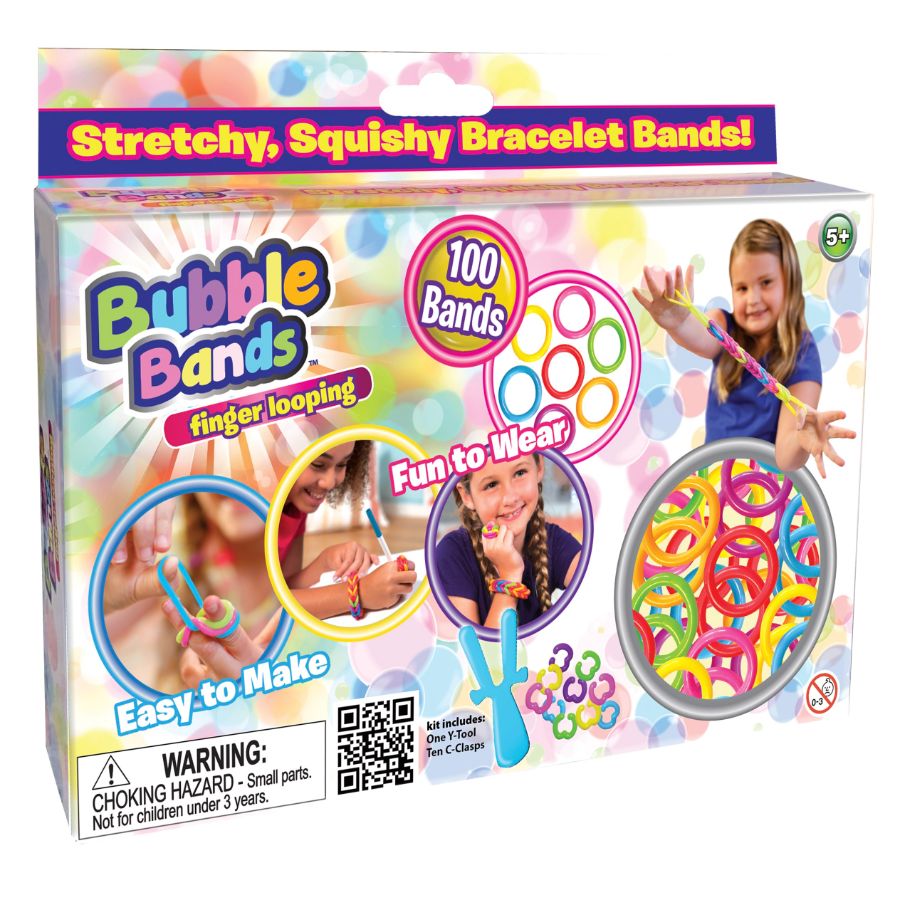 Bubble Bands 100 Piece Set