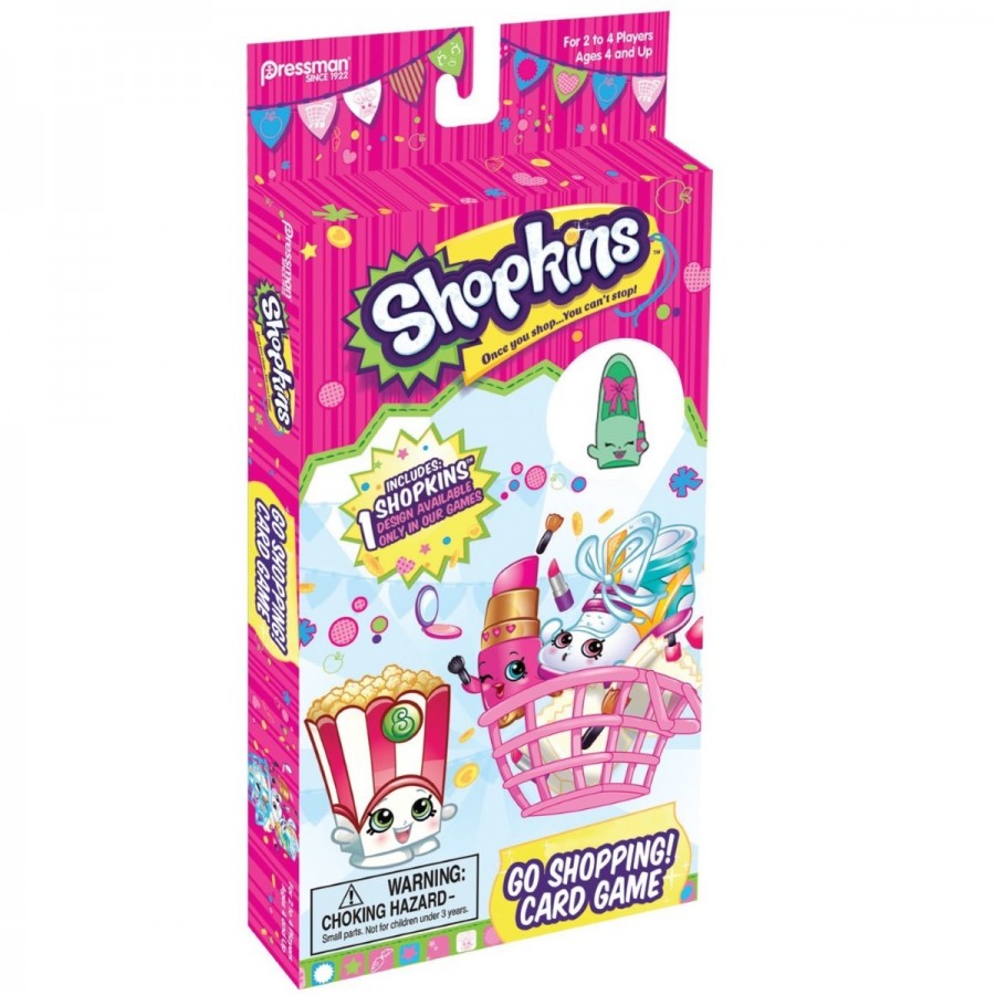 Shopkins Go Shopping Card Game