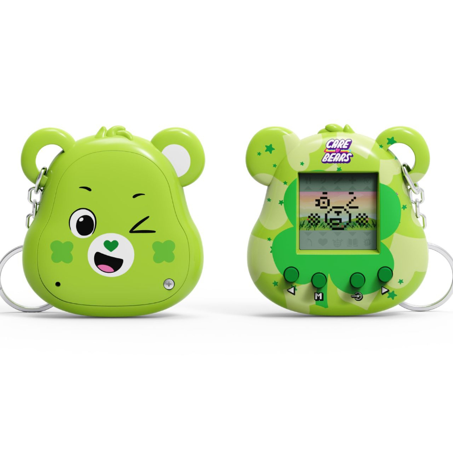Care Bears Kea Kuma Digital Pet Bear Green Good Luck Bear