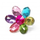 Dazzling Daisy Gem Ring Assorted