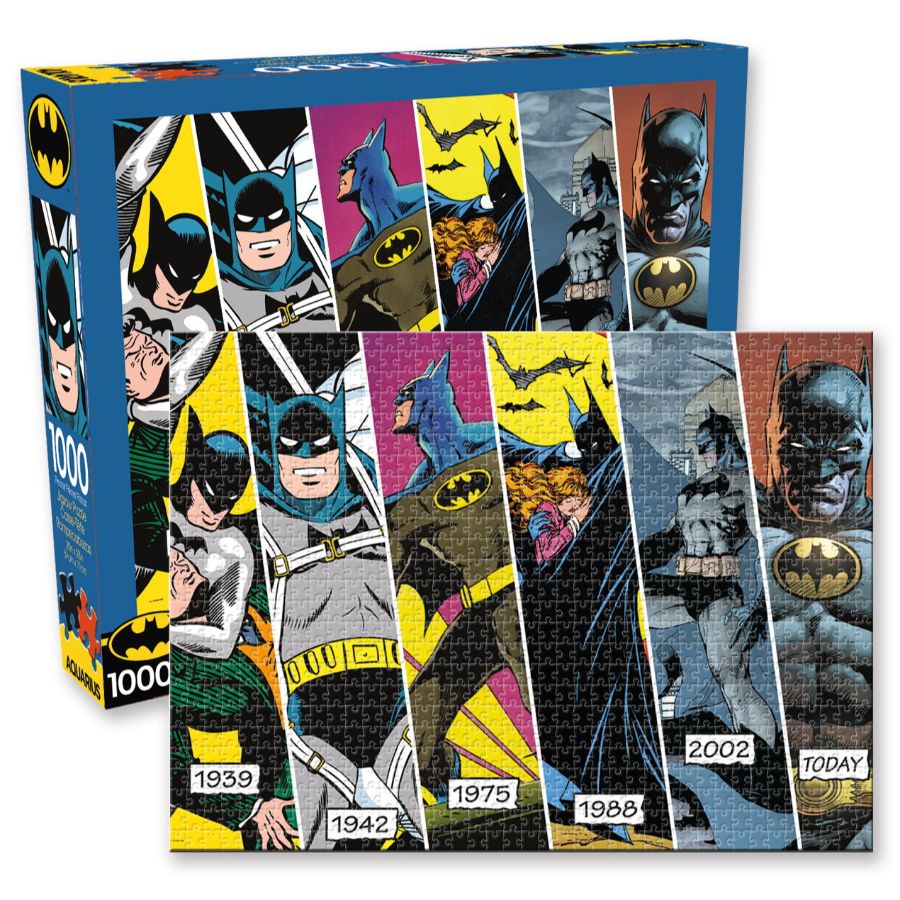 DC Comics Batman Timeline 1000 Piece Puzzle