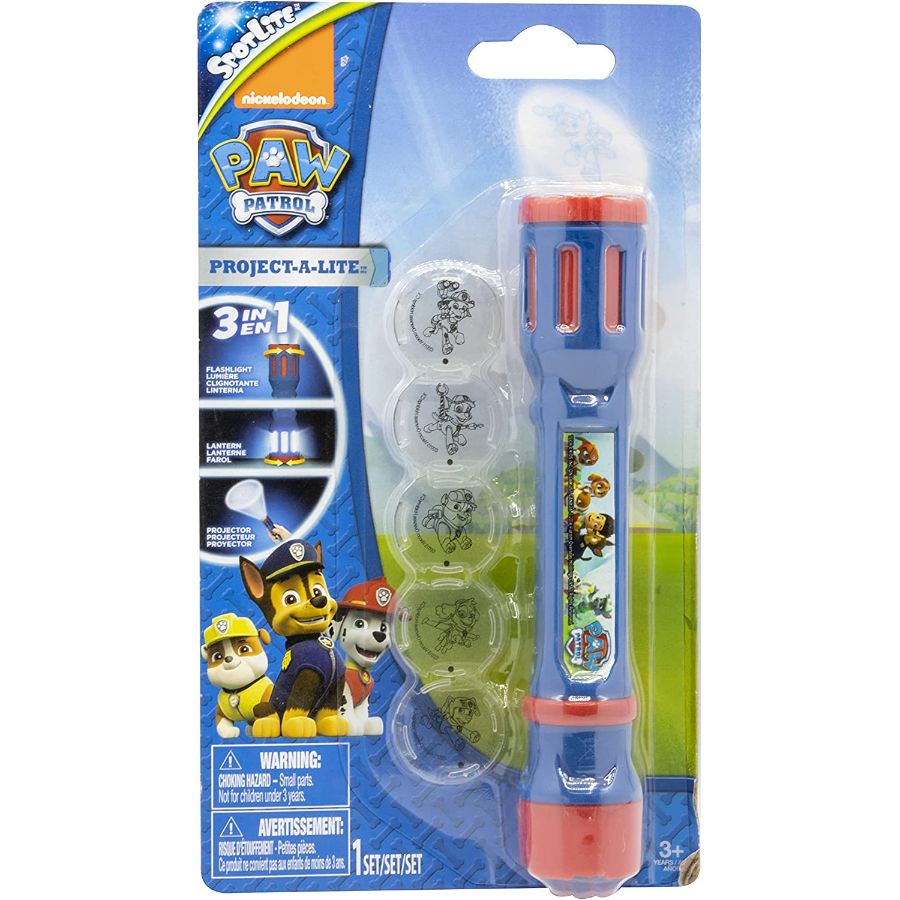 Paw Patrol Project-A-Lite 3 In 1 Flashlight Lantern & Projector