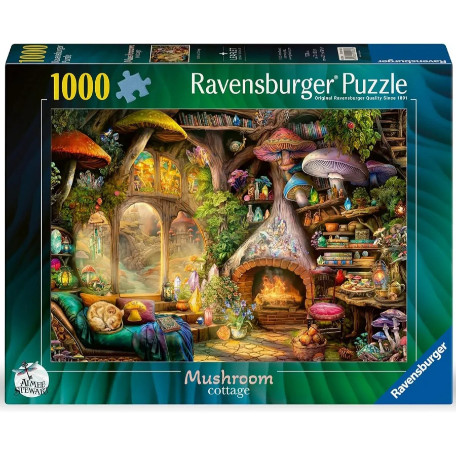 Ravensburger Puzzle 1000 Piece Mushroom Cottage