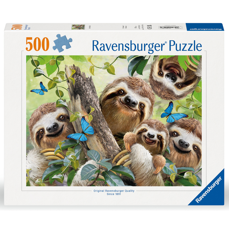 Ravensburger Puzzle 500 Piece Sloth Selfie SF