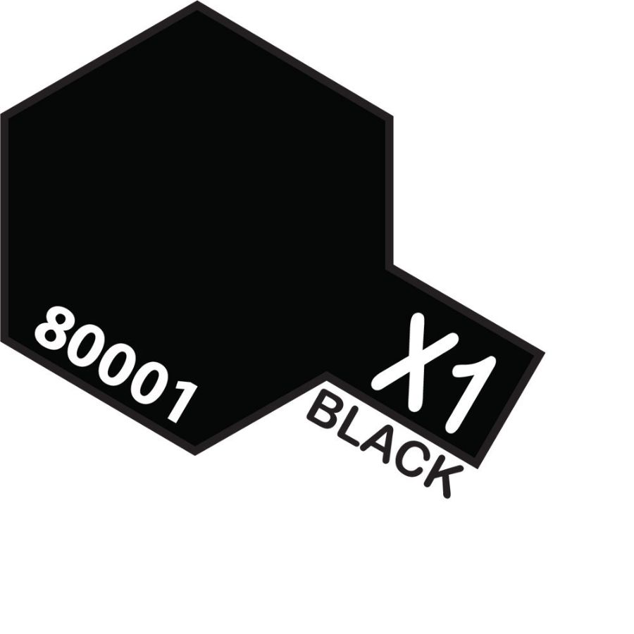 Tamiya Enamel Paint X1 Black