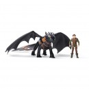How To Train Your Dragon Movie Toothless Dragon & Hiccup Figure