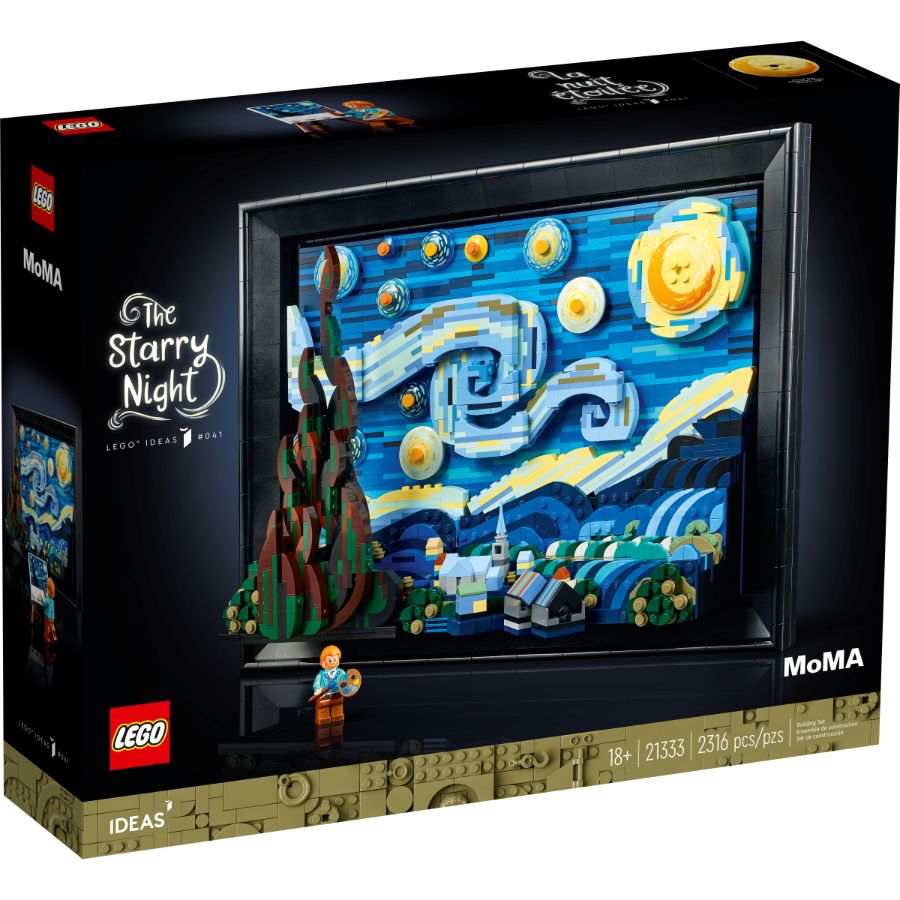 LEGO Ideas Vincent Van Gogh The Starry Night