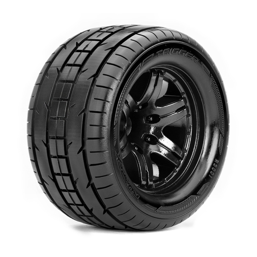 Roapex RC Wheels & Tyres 1:10 Monster Truck Trigger