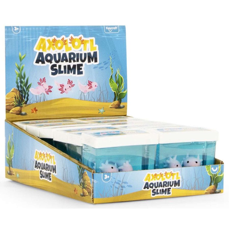 Keycraft Mini Axolotl Aquarium Slime