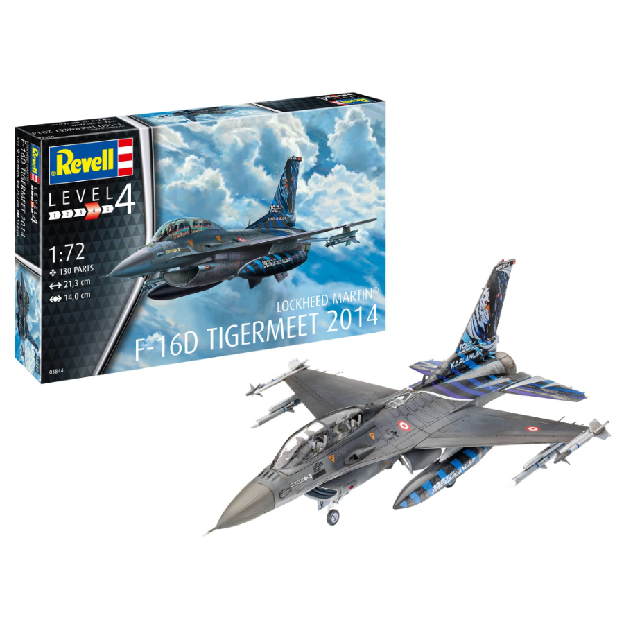 Revell Model Kit 1:72 F-16D Fighting Falcon