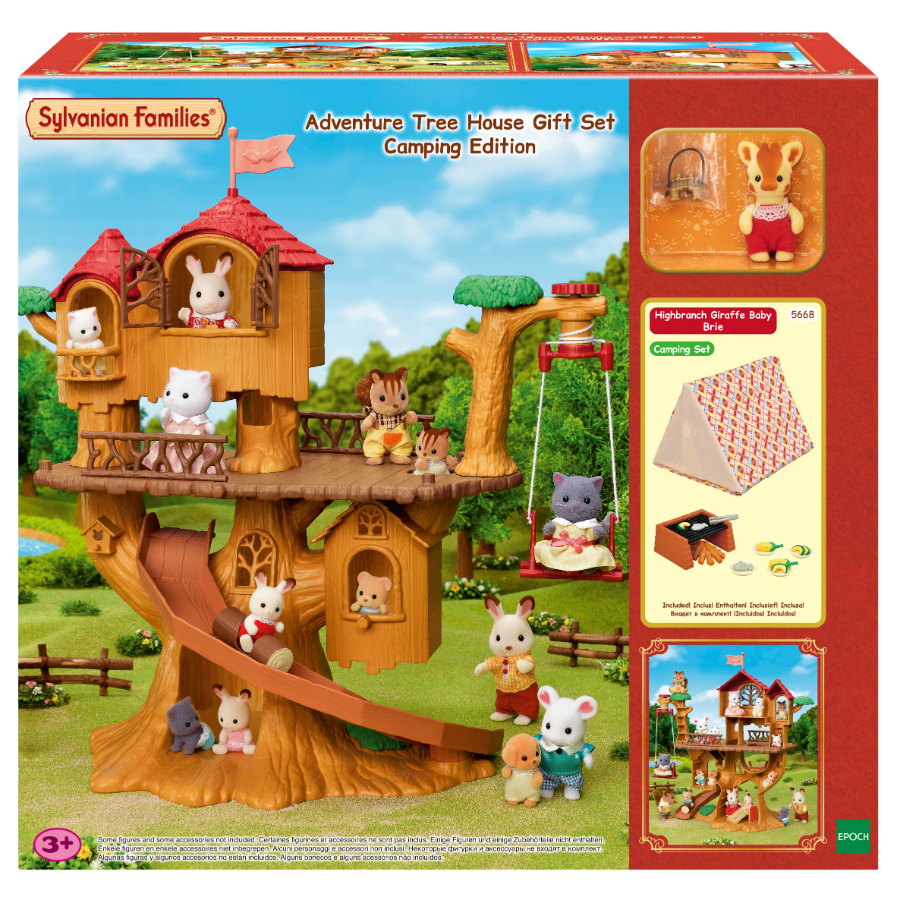 Sylvanian Families Adventure Tree House Gift Set