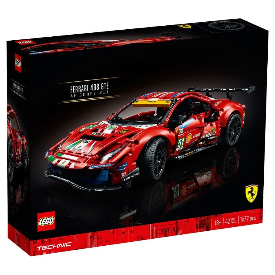 LEGO Technic Ferrari 488 GTE AF Corse 51
