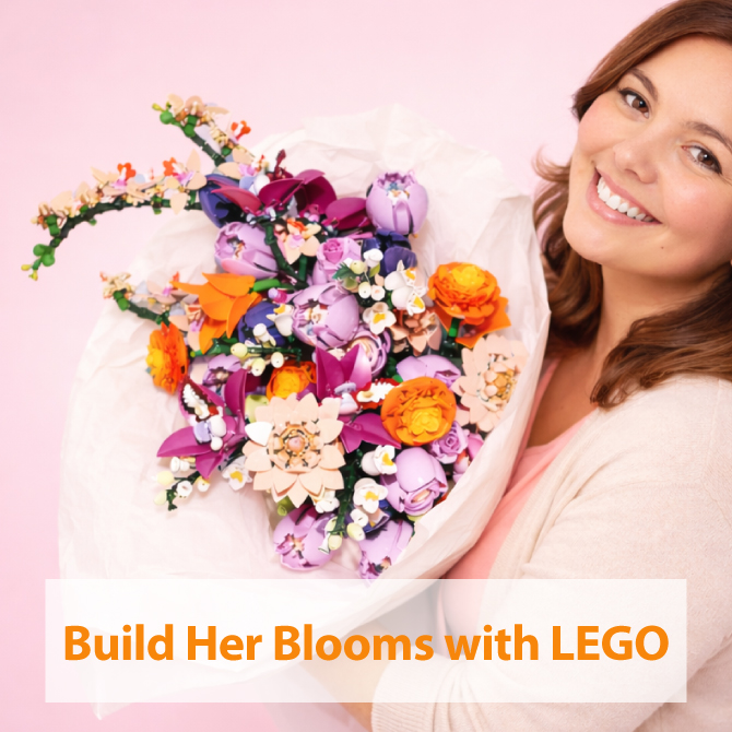 Build Her Forever Blooms With LEGO