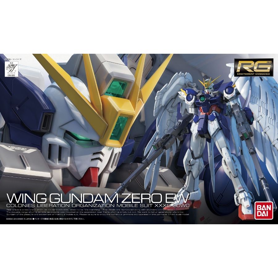 Gundam Model Kit 1:144 RG XXXG-00W0 Wing Gundam Zero EW