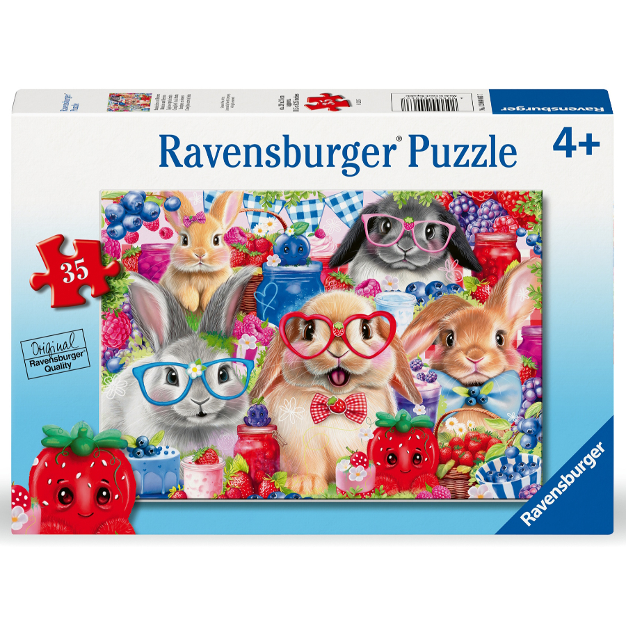 Ravensburger Puzzle 35 Piece Bunnies & Berries
