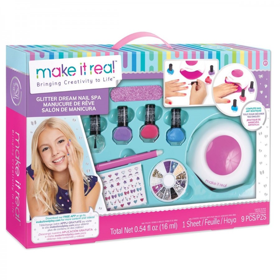 Make It Real Glitter Dream Nail Spa