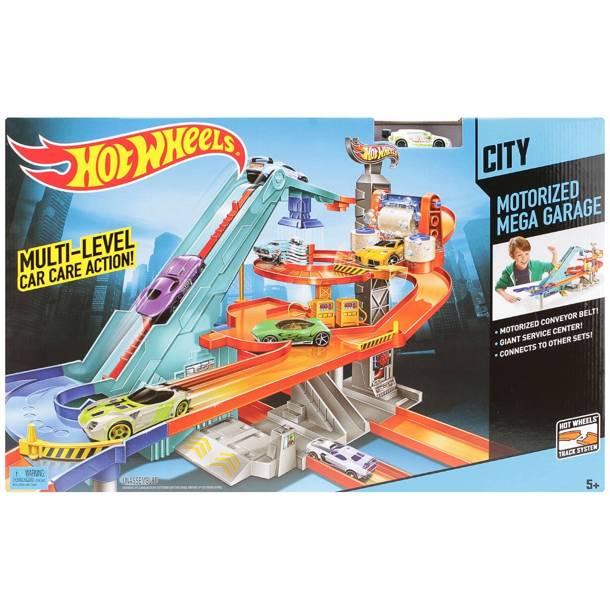 Hot wheels motorized mega garage 2025