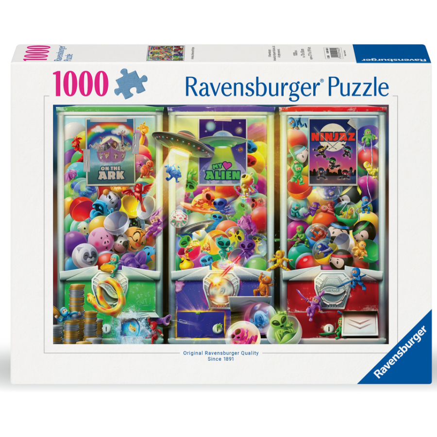 Ravensburger Puzzle 1000 Piece Animals Aliens & Ninjas