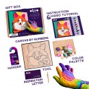 Okto Kids Sensory Clay Art By Number Fox
