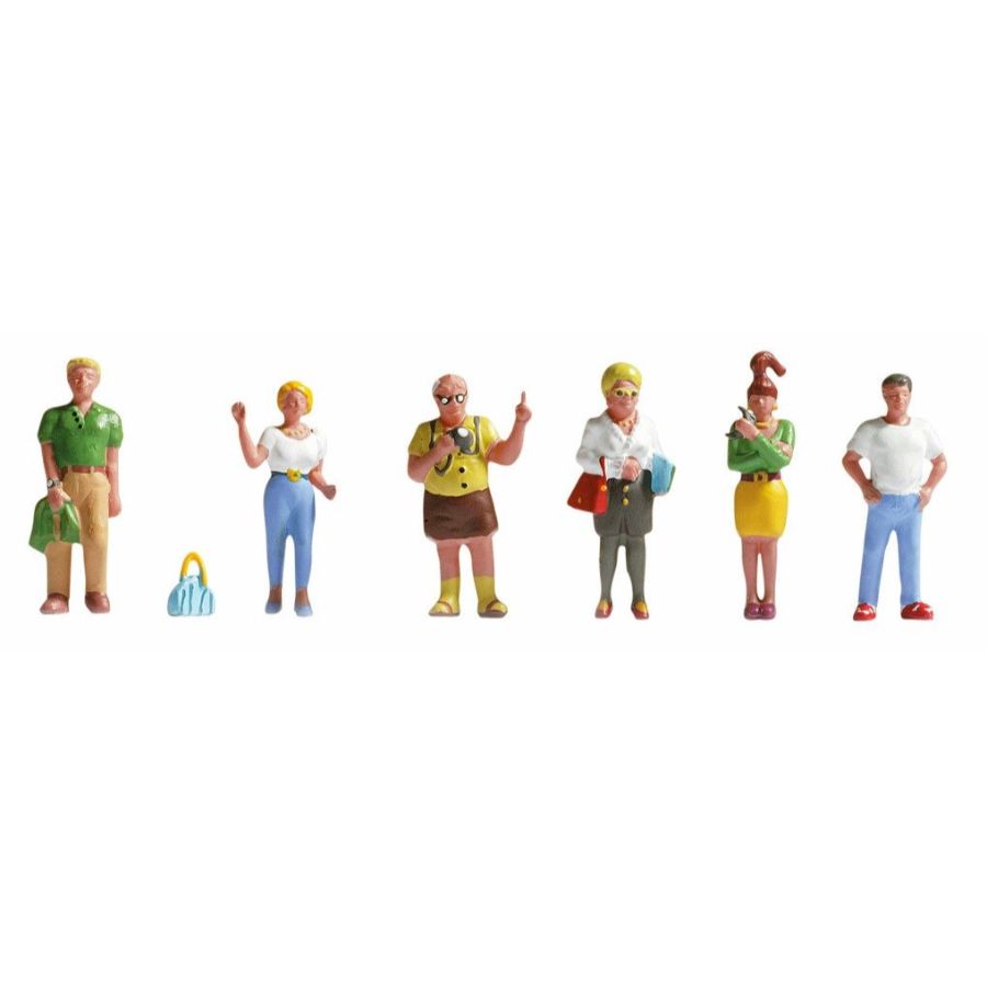 Noch Rail Buildings & People HO-OO Pedestrians