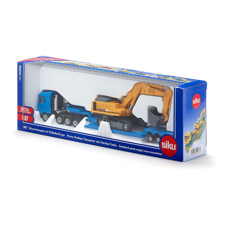 Siku 1:87 Haulage Transporter With Trailer