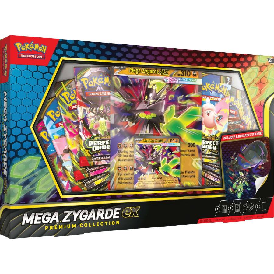 Pokemon TCG Mega Zygarde Ex Premium Collection