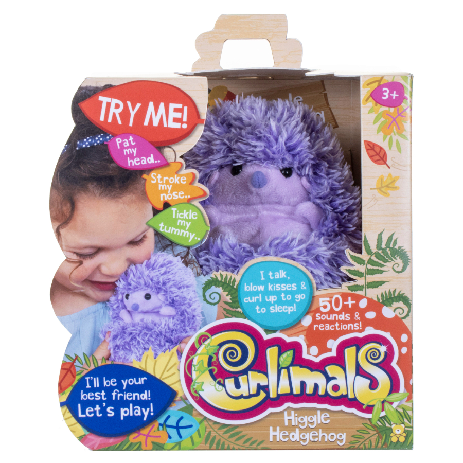 Curlimals Higgle Hedgehog Lilac