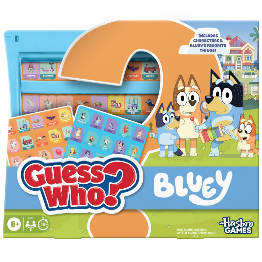 Guess Who Bluey Board Game