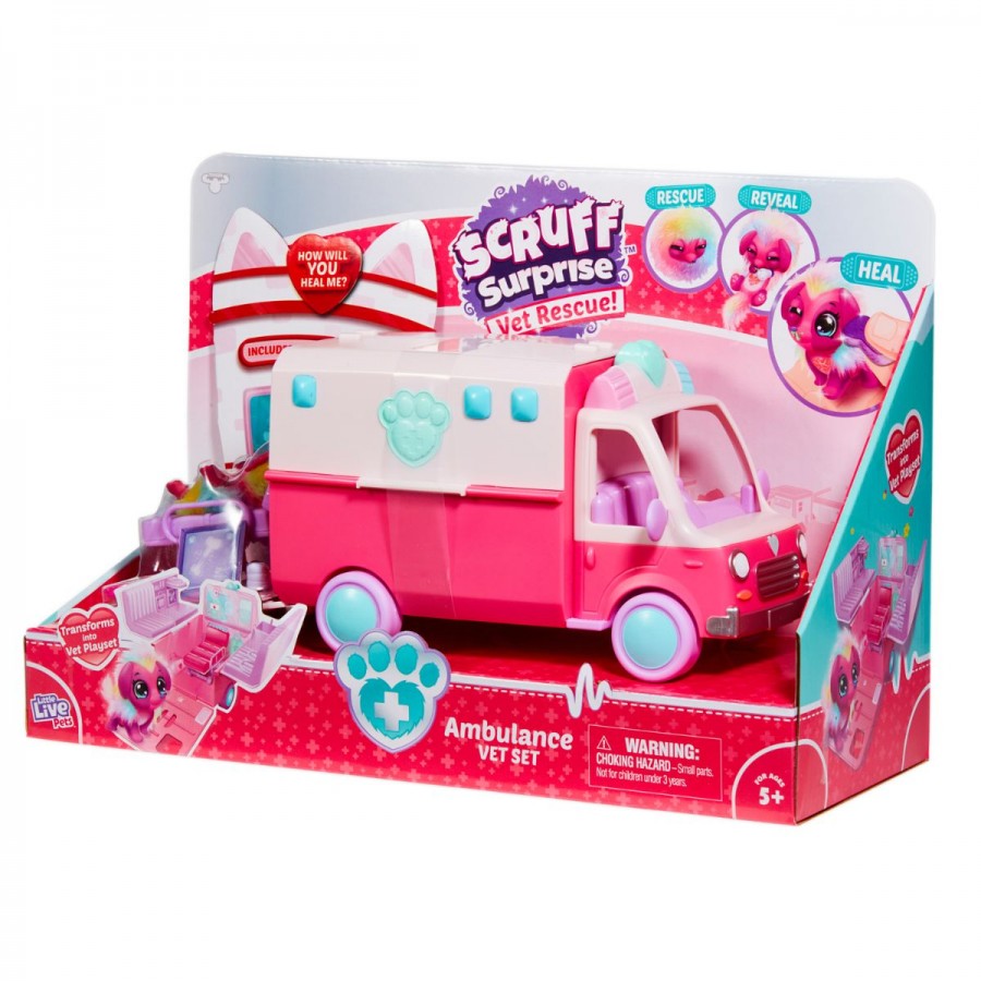 Scruff-A-Luvs Surprise Vet Rescue Series 1 Playset