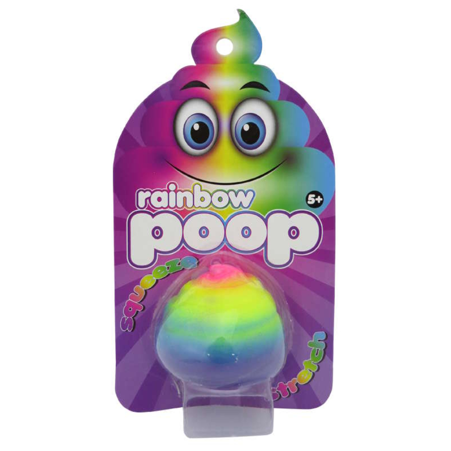 Squeeze Stretch Rainbow Poop