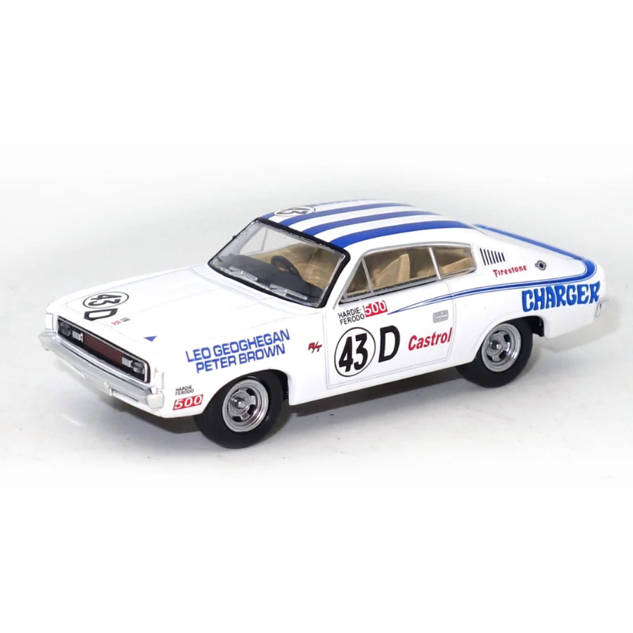 Cooee Classics Diecast 1:64 1972 Chrysler E38 Charger Leo Geoghegan & Peter Brown 43D