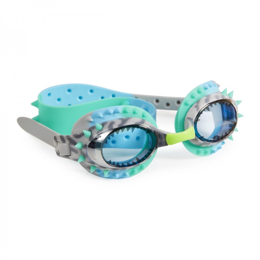Bling2O B Strange Things Prehistoric Raptor Blue Swimming Goggles