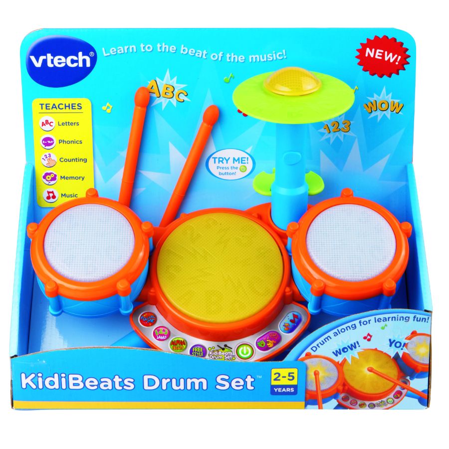 VTech KidiBeats Drum Set | Toys | Casey's Toys