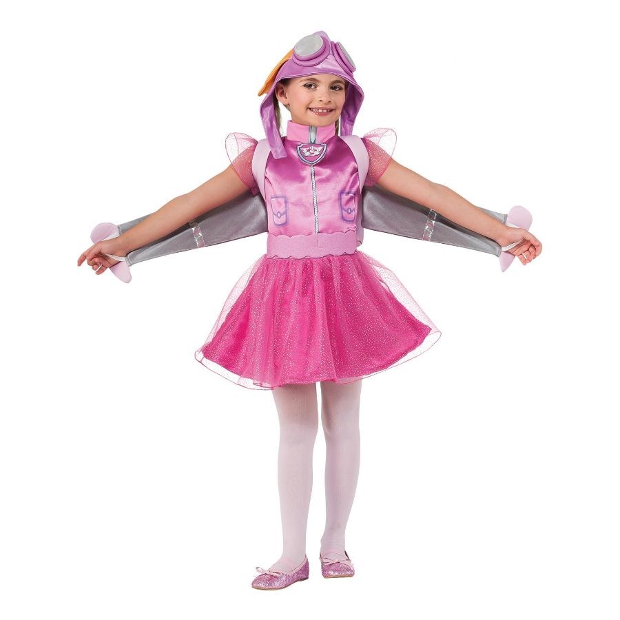 Paw Patrol Skye Deluxe Kids Dress Up Costume Size 3-4