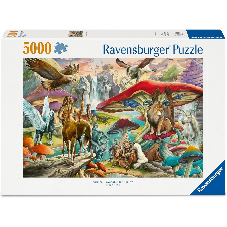 Ravensburger Puzzle 5000 Piece Mushrooms & More