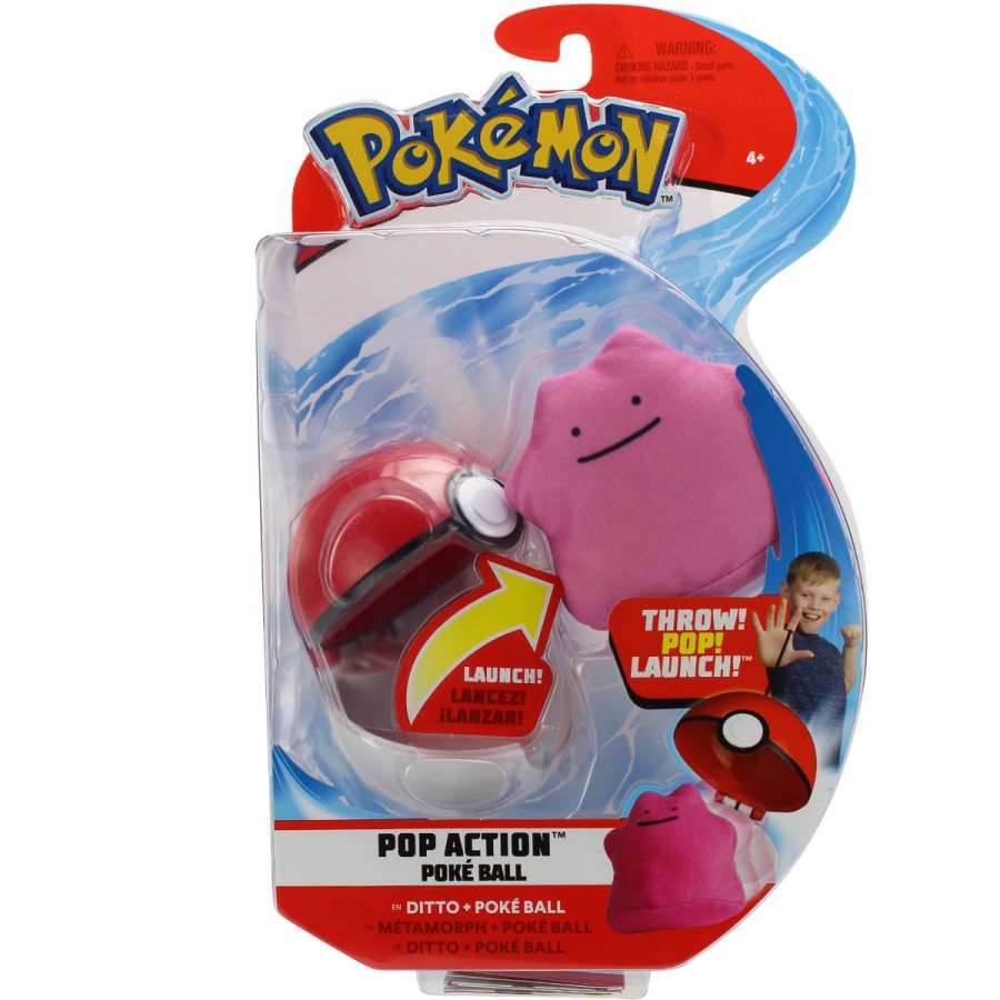 Pokemon Pop Action Pokeballs Assorted