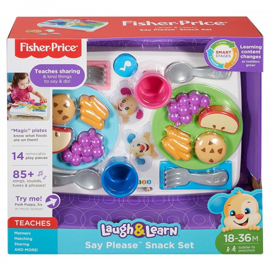 Fisher Price Laugh & Learn Say Please Snack Set