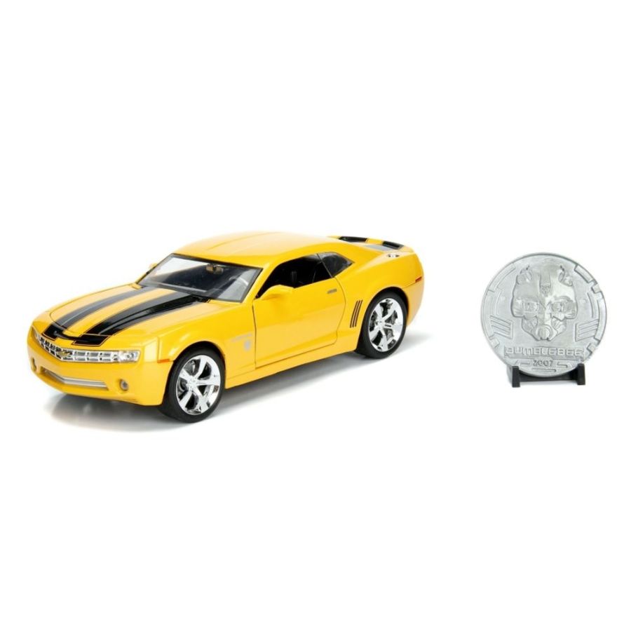 Jada Diecast 1:24 Transformers Bumblebee 2006 Chevy Camaro Concept