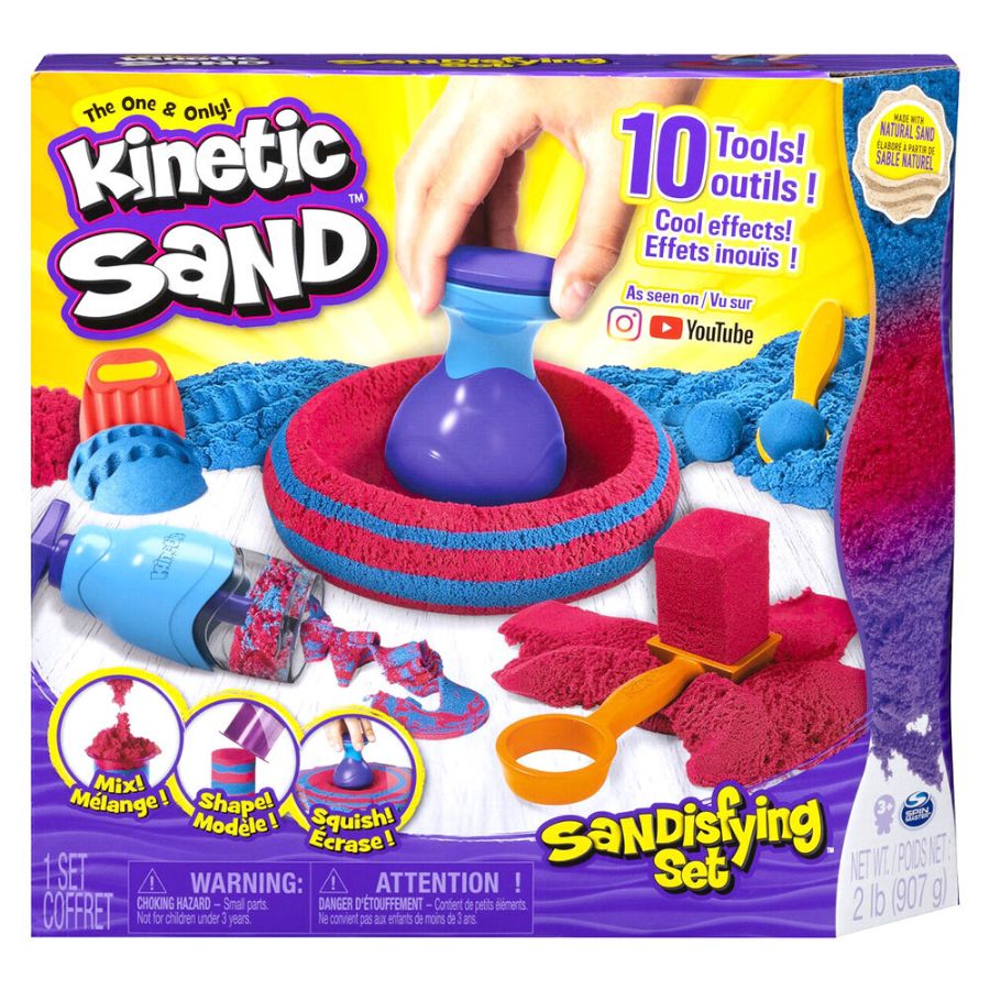 Kinetic Sand Sandisfying Set