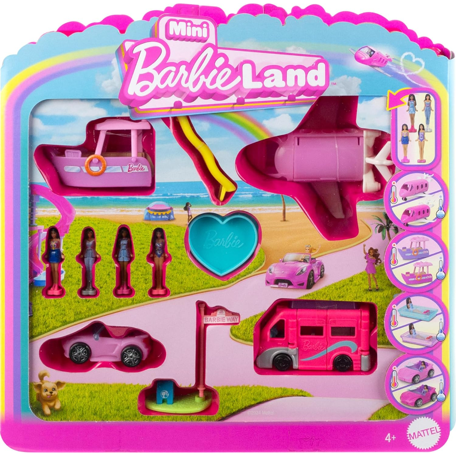 Barbie Mini Barbieland Vehicle & Doll Playset