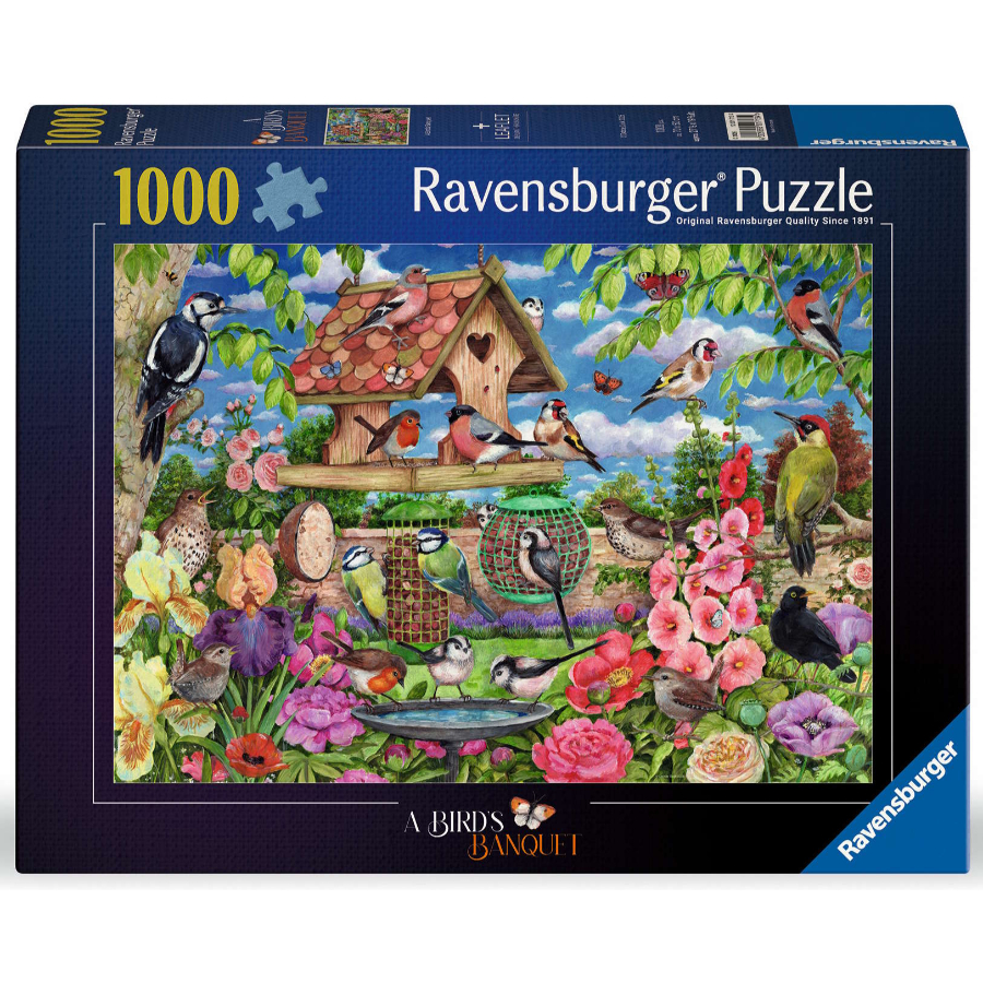Ravensburger Puzzle 1000 Piece The Bird Table