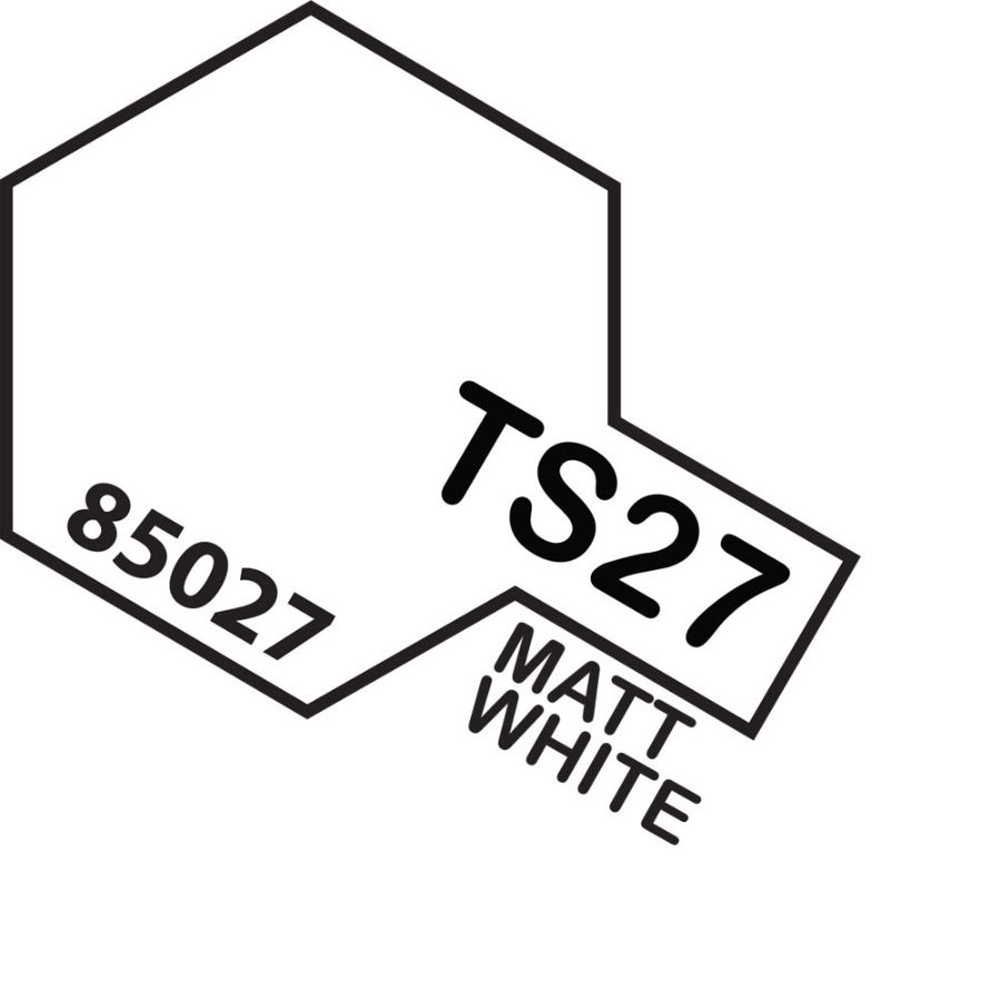 Tamiya Spray Paint TS27 Matt White