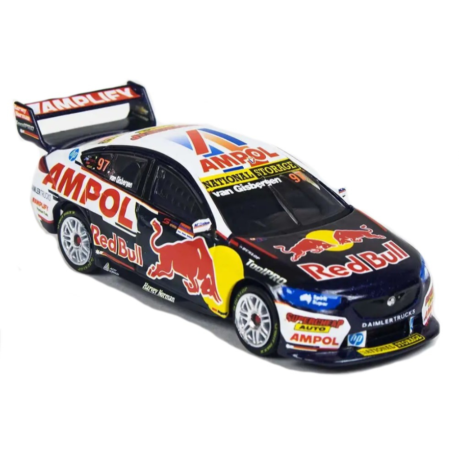 Biante Diecast 1:64 Holden ZB Commodore Red Bull Ampol Van Gisbergen 2021 Championship Winner