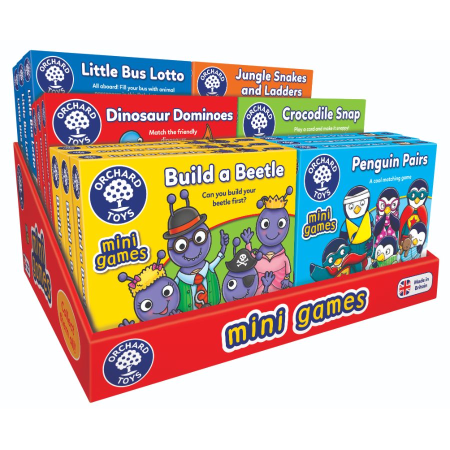 Orchard Toys Mini Games Range 1 Assorted