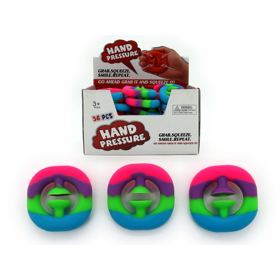 Fidget Hand Snapper Rainbow