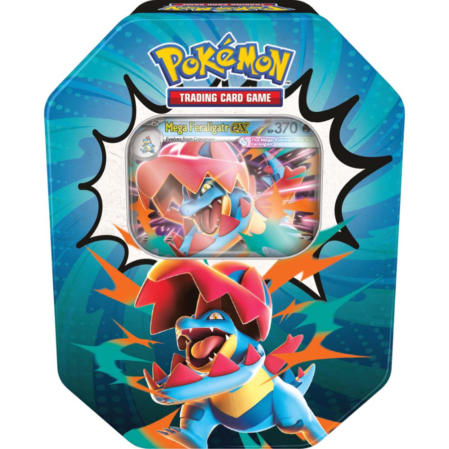 Pokemon TCG Mega Evolution Ascended Heroes Tin Assorted